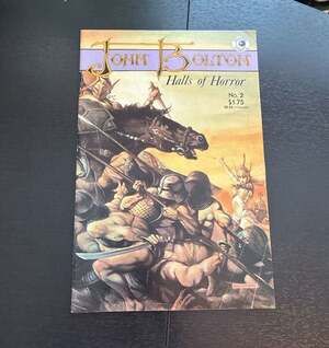John Bolton's Halls of Horror #2 Eclipse Comics 1985